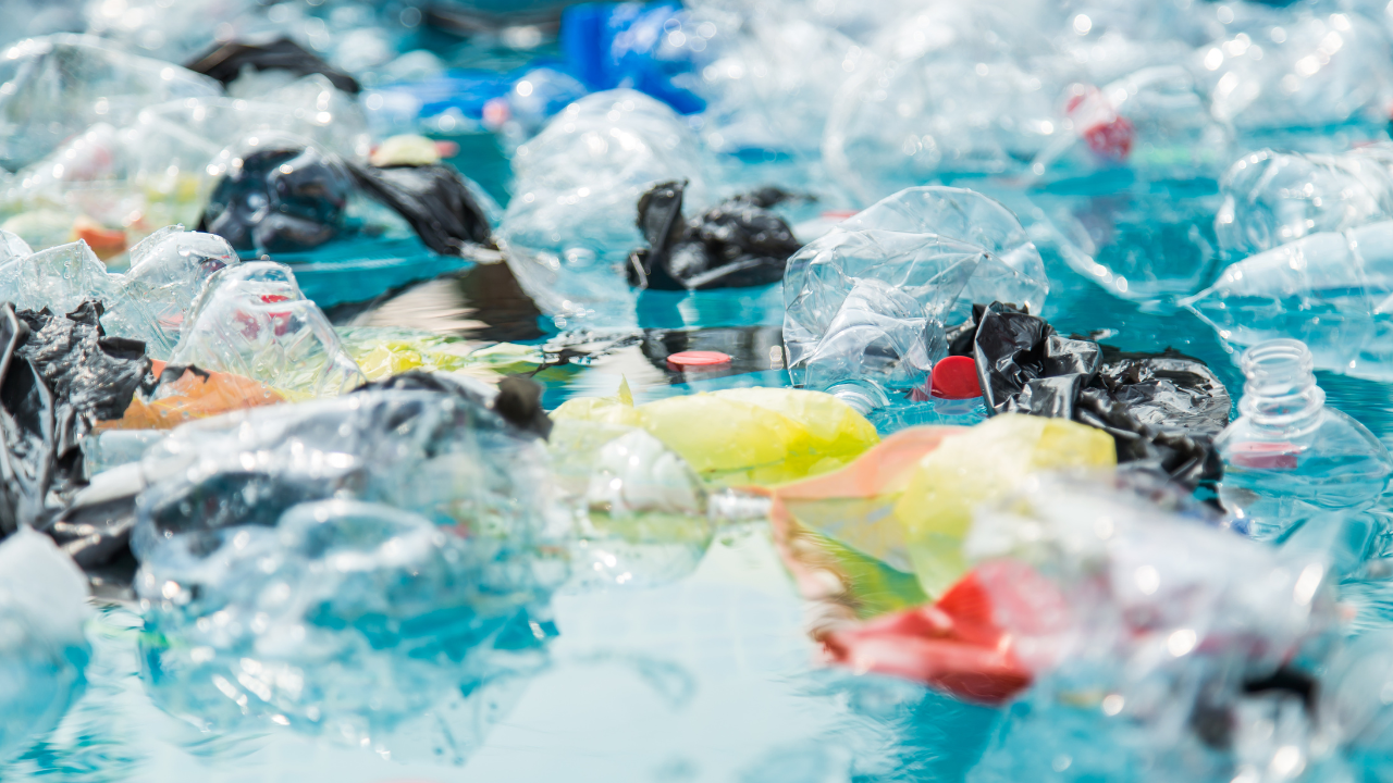 プラスチックの廃棄物